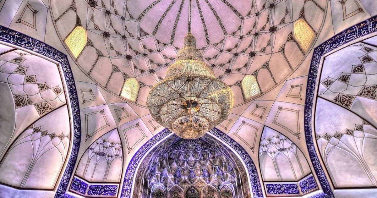バラハウズモスク　天井装飾